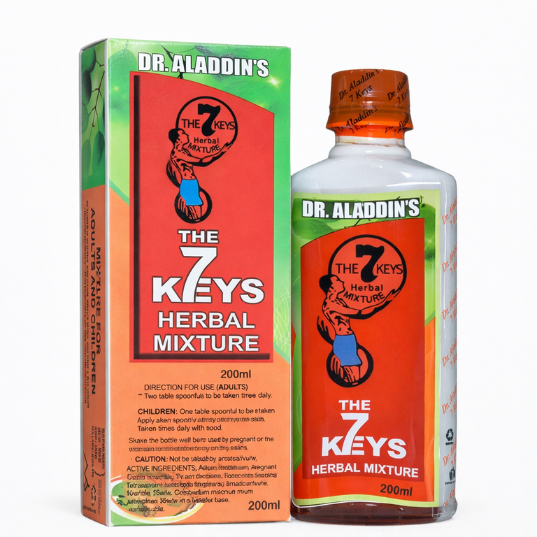 Dr. Aladdin's 7 Keys Herbal Mixture (Garlic + Ginger + Herbs) 200 ml